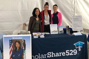 The #MaSquad and the County of Los Angeles Department of Consumer and Business Affairs celebrated #NationalConsumerProtectionWeek at Grand Park and promoted the Treasurer’s tax-advantaged ScholarShare 529 program for families that want to get started saving for a child’s higher education expenses.