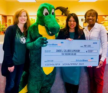 Treasurer Fiona Ma Presents “Scholar Dollars Grants