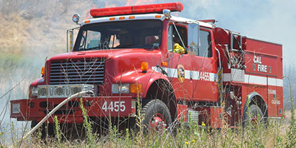 According to Cal Fire, a fire engine like this one costs $268,000. Photo courtesy of Cal Fire.