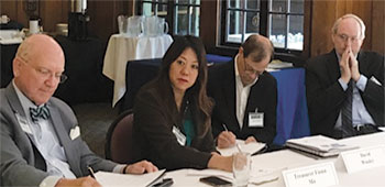 The first meeting of the California Green Bond Market Development Committee, Center for Environmental Public Policy at UC Berkeley’s Goldman School of Public Policy, in June.