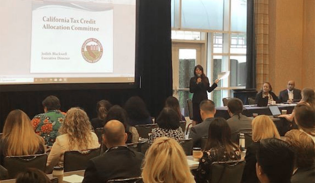 Treasurer Ma presenting at the San Diego Housing Federation’s 29th Annual Affordable Housing and Community Development Conference. The event brings together hundreds of developers, builders, architects, lenders, property managers, service providers, elected and agency officials, staff, residents, and community and business leaders to share innovative approaches to affordable housing, community, and economic development. Treasurer Ma presenting at the San Diego Housing Federation’s 29th Annual Affordable Housing and Community Development Conference. The event brings together hundreds of developers, builders, architects, lenders, property managers, service providers, elected and agency officials, staff, residents, and community and business leaders to share innovative approaches to affordable housing, community, and economic development.