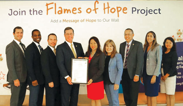September 6. At the Earl & Loraine Miller Children’s & Women’s Hospital (Long Beach) Proceeds from the Children’s Hospital Program reimbursed the hospital for constructing, equipping and furnishing a new four-story Inpatient Pediatric Tower; purchasing patient care equipment; constructing, equipping and furnishing a neonatal intensive care unit and an inpatient pharmacy; and constructing, equipping and furnishing a four-story Children’s Outpatient Medical Office Building. The Treasurer met with John Bishop, Chief Executive Officer; Yair Katz, Chief Financial Officer; Ikenna Mmeje, Chief Operating Officer; Dr. Graham Tse, Chief Medical Officer; Susan Herman, Chief Nursing Officer; Lee I. Alhadeff, Interim Controller and Executive Director of Finance; Mark Shuck, Executive Director of Construction and Management; Kristen Pugh, Vice President, Advocacy and Government Relations. September 6. At the Earl & Loraine Miller Children’s & Women’s Hospital (Long Beach) Proceeds from the Children’s Hospital Program reimbursed the hospital for constructing, equipping and furnishing a new four-story Inpatient Pediatric Tower; purchasing patient care equipment; constructing, equipping and furnishing a neonatal intensive care unit and an inpatient pharmacy; and constructing, equipping and furnishing a four-story Children’s Outpatient Medical Office Building. The Treasurer met with John Bishop, Chief Executive Officer; Yair Katz, Chief Financial Officer; Ikenna Mmeje, Chief Operating Officer; Dr. Graham Tse, Chief Medical Officer; Susan Herman, Chief Nursing Officer; Lee I. Alhadeff, Interim Controller and Executive Director of Finance; Mark Shuck, Executive Director of Construction and Management; Kristen Pugh, Vice President, Advocacy and Government Relations.