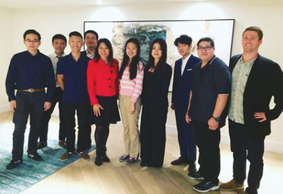 Treasurer Ma with Noah Starr of her External Affairs team (far right) and student interns who worked with the External Affairs team over the summer. The students ranged in age from 16 to 26 and hailed from such schools as St. Ignatius Prep School, UC Santa Barbara, Santa Clara University, Columbia University and Brandeis University, among others. Over the course of the eight week internship program each intern did a presentation on one of the boards, commissions, and authorities chaired by the Treasurer and analyzed a policy or legislation that was being monitored, co-sponsored, or supported by the Treasurer. Treasurer Ma with Noah Starr of her External Affairs team (far right) and student interns who worked with the External Affairs team over the summer. The students ranged in age from 16 to 26 and hailed from such schools as St. Ignatius Prep School, UC Santa Barbara, Santa Clara University, Columbia University and Brandeis University, among others. Over the course of the eight week internship program each intern did a presentation on one of the boards, commissions, and authorities chaired by the Treasurer and analyzed a policy or legislation that was being monitored, co-sponsored, or supported by the Treasurer.