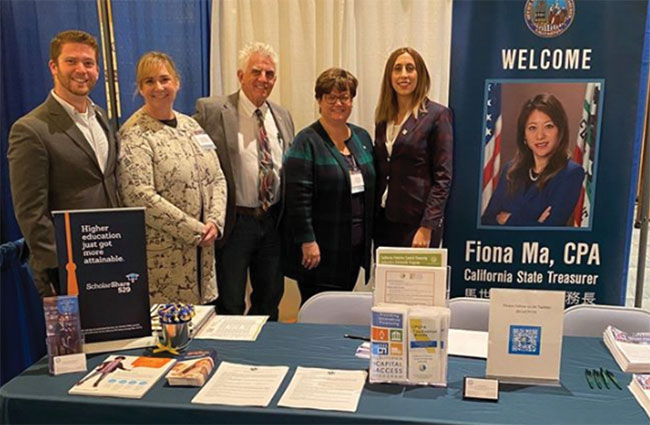 The Treasurer’s team at the California State Association of Counties’ Annual Conference