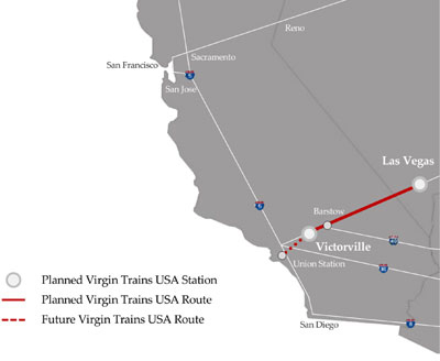 The Virgin Trains USA Plan for California