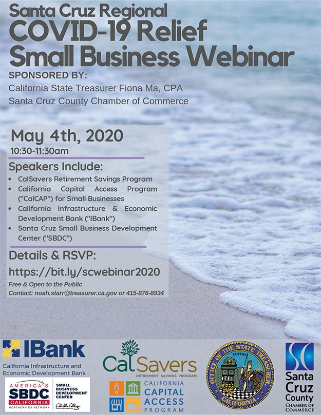 Santa Cruz Regional COVID-19 Relief Small Business Webinar